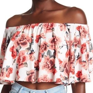 Show Me Your MuMu Heidi Ruffle Crop Top